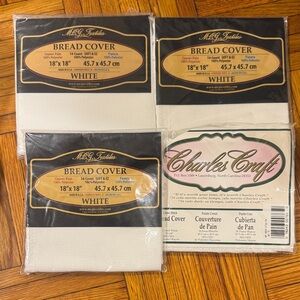White Bread Covers by MCG Textiles